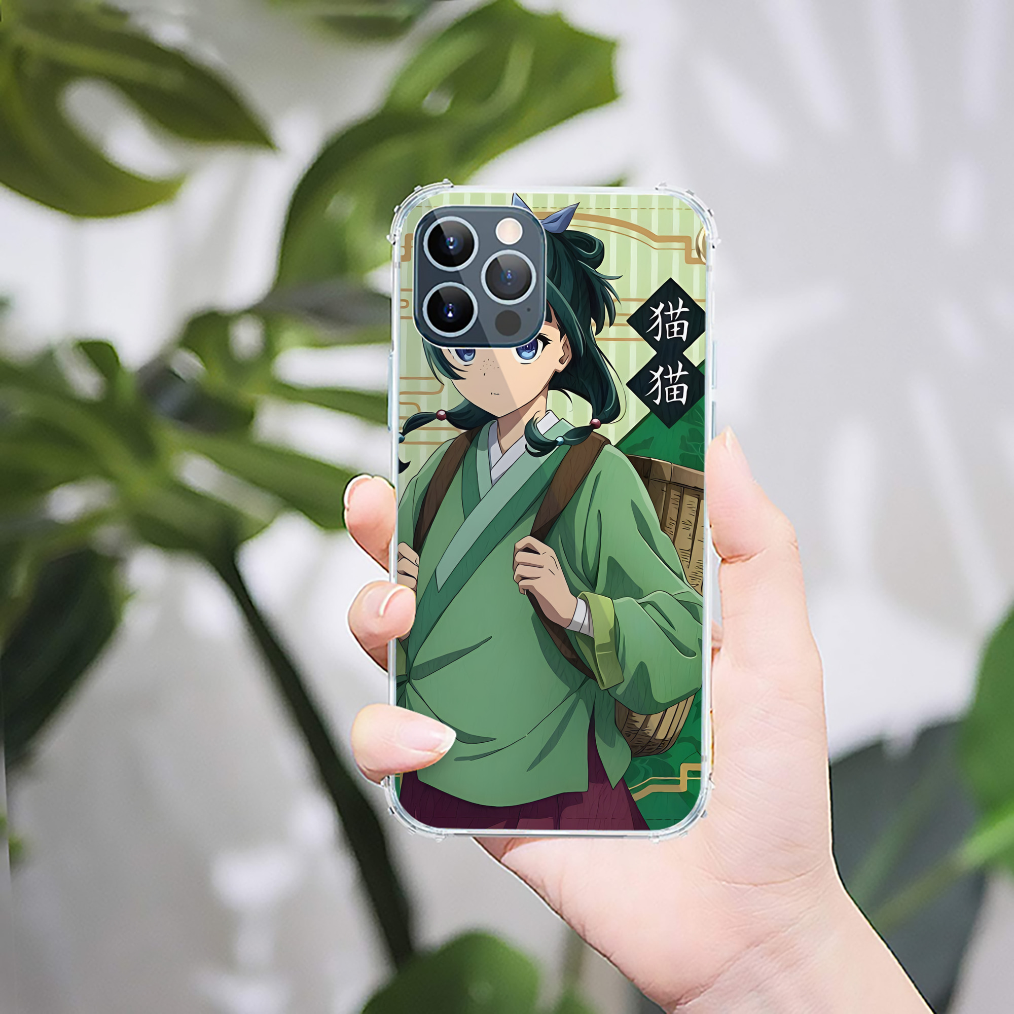 （画像用） 薬屋のひとりごと The Apothecary Diaries 【iPhone 12シリーズ対応】透明スマホケース（クリアソフトケース）
